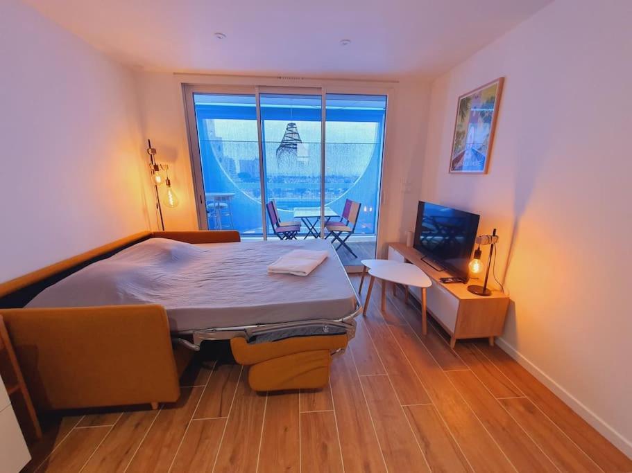 T2 Fidji Vue Port Et Parking Clim Wifi - Rossiconciergerie - Linge En Option Apartment *